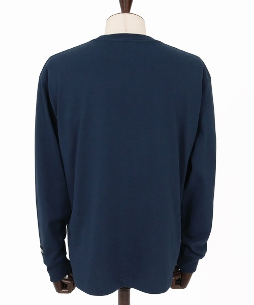 felkod(フィルコッド)の「mlt5863- USA Cotton Barcode Patch Long Sleeve Tee ロングスリーブTシャツ(F26F240)(Tシャツ/カットソー・メンズ・ネイビー/ホワイト/ブラック・L/M/S/XL)」の19枚目の写真