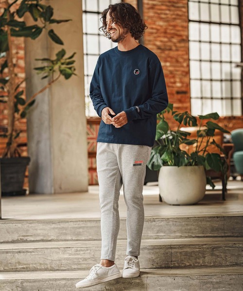 felkod(フィルコッド)の「mlt5863- USA Cotton Barcode Patch Long Sleeve Tee ロングスリーブTシャツ(F26F240)(Tシャツ/カットソー・メンズ・ネイビー/ホワイト/ブラック・L/M/S/XL)」の10枚目の写真