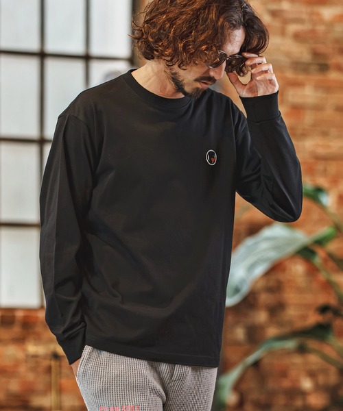 felkod(フィルコッド)の「mlt5863- USA Cotton Barcode Patch Long Sleeve Tee ロングスリーブTシャツ(F26F240)(Tシャツ/カットソー・メンズ・ネイビー/ホワイト/ブラック・L/M/S/XL)」の13枚目の写真