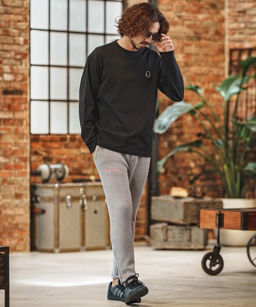 felkod(フィルコッド)の「mlt5863- USA Cotton Barcode Patch Long Sleeve Tee ロングスリーブTシャツ(F26F240)(Tシャツ/カットソー・メンズ・ネイビー/ホワイト/ブラック・L/M/S/XL)」の15枚目の写真