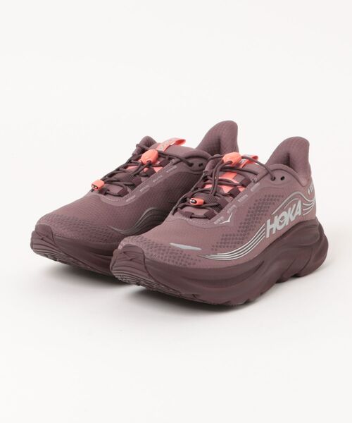 HOKA(ホカ)の「【HOKA】W CLIFTON 11 GTX(スニーカー・レディース・ブラウン・23/24/25/24.5/23.5)」の1枚目の写真