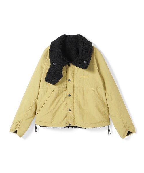 GRIP SWANY(グリップスワニー)の「【GSWJ‐298】 REVERSIBLE FLEECE JACKET(その他アウター・レディース・ブラック/ベージュ・FREE)」の14枚目の写真