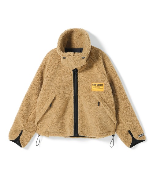 GRIP SWANY(グリップスワニー)の「【GSWJ‐298】 REVERSIBLE FLEECE JACKET(その他アウター・レディース・ブラック/ベージュ・FREE)」の12枚目の写真