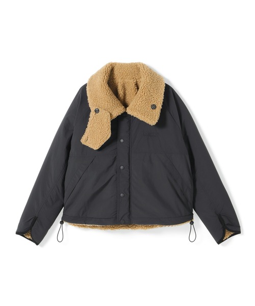 GRIP SWANY(グリップスワニー)の「【GSWJ‐298】 REVERSIBLE FLEECE JACKET(その他アウター・レディース・ブラック/ベージュ・FREE)」の13枚目の写真