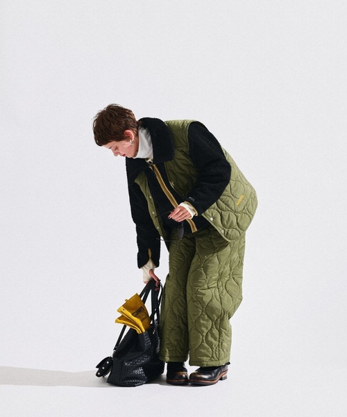 GRIP SWANY(グリップスワニー)の「【GSWJ‐298】 REVERSIBLE FLEECE JACKET(その他アウター・レディース・ブラック/ベージュ・FREE)」の3枚目の写真