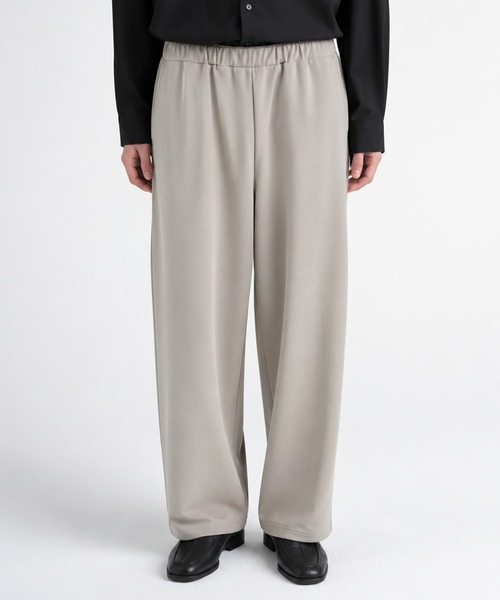 KANEMASA PHIL.(カネマサフィル)の「【KANEMASA PHIL.】28G Cupro Pants(スラックス・メンズ・チャコールグレー/ブラック/ベージュ・M/L)」の1枚目の写真