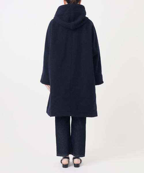 DANTON（ダントン）の「DANTON/ダントン HOODED  LONG COAT DT-A0708（その他アウター・レディース・ベージュ/ネイビー・SMALL）」の19枚目の写真