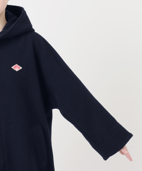 DANTON（ダントン）の「DANTON/ダントン HOODED  LONG COAT DT-A0708（その他アウター・レディース・ベージュ/ネイビー・SMALL）」の21枚目の写真