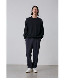 Y / ORGANIC COTTON BLEND HEAVY WEIGHT FLEECE TR