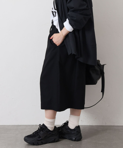 JOURNAL STANDARD LUXE(ジャーナルスタンダード ラックス)の「クリアTR ハーフパンツ(その他パンツ・レディース・チャコールグレー/ブラック・FREE)」の1枚目の写真
