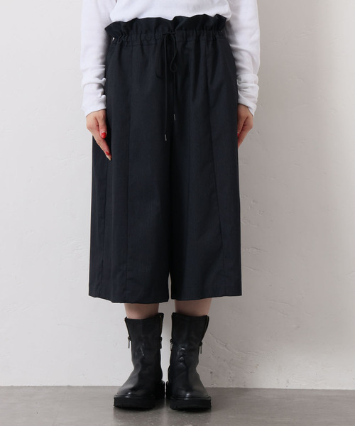 JOURNAL STANDARD LUXE(ジャーナルスタンダード ラックス)の「クリアTR ハーフパンツ(その他パンツ・レディース・チャコールグレー/ブラック・FREE)」の8枚目の写真