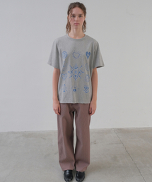 パターンTシャツ ムン
