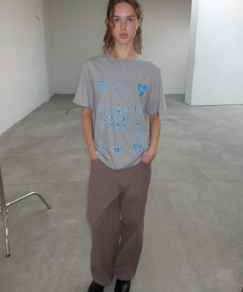 PESTO(ペスト)の「パターンTシャツ ムン(Tシャツ/カットソー・レディース・その他・FREE)」の3枚目の写真