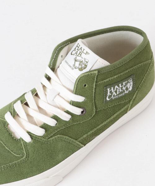 VANS(バンズ)の「VANS HALF CAB DECON(スニーカー・メンズ・グリーン・28/27/26)」の3枚目の写真