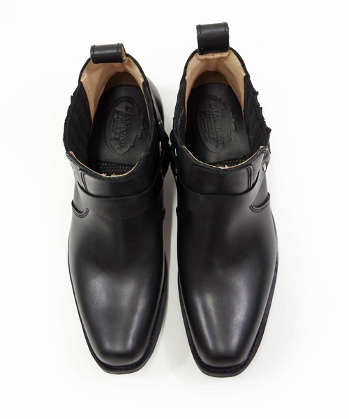DIAMOND STREET(ダイヤモンドストリート)の「DIAMOND STREET (ダイヤモンドストリート) / リングサイドゴアブーツ DS307 グッドイヤーウェルト製法 本革(ブーツ・メンズ・ダークブラウン/ブラック・25.5/26/27/25/26.5)」の18枚目の写真