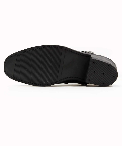 DIAMOND STREET(ダイヤモンドストリート)の「DIAMOND STREET (ダイヤモンドストリート) / リングサイドゴアブーツ DS307 グッドイヤーウェルト製法 本革(ブーツ・メンズ・ダークブラウン/ブラック・25.5/26/27/25/26.5)」の19枚目の写真