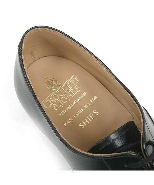 SHIPS(シップス)の「CROCKETT&JONES:STRAIGHT-TIP(ドレスシューズ・メンズ・ブラック/ダークブラウン・5.5/8.5/9/9.5/7/8/7.5/6.5)」の5枚目の写真