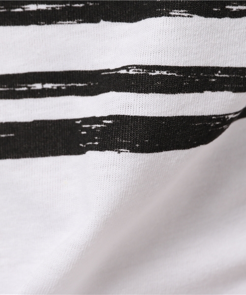 VENCEEXCHANGE(ヴァンスエクスチェンジ)の「星条旗プリント半袖T (Tシャツ/カットソー・メンズ・オフホワイト/ブラック・SMALL/LARGE/MEDIUM)」の8枚目の写真