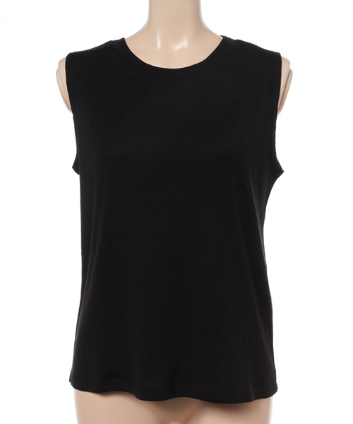 SLY(スライ)の「ハイネックノースリTOPS(タンクトップ・レディース・ワインレッド/イエロー系その他/ブラック/ホワイト・FREE)」の12枚目の写真