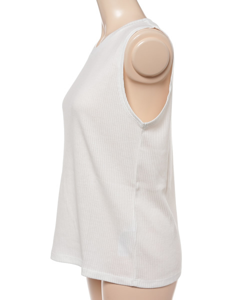 SLY(スライ)の「ハイネックノースリTOPS(タンクトップ・レディース・ワインレッド/イエロー系その他/ブラック/ホワイト・FREE)」の5枚目の写真