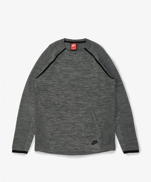 NIKE（ナイキ）の「＜NIKE（ナイキ）＞テックニット クルー◆（ニット/セーター・メンズ・ブラック/グレー・LARGE/MEDIUM/SMALL）」の2枚目の写真