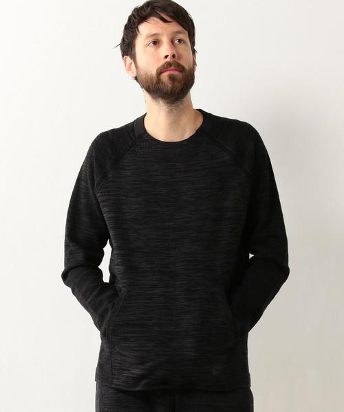 NIKE（ナイキ）の「＜NIKE（ナイキ）＞テックニット クルー◆（ニット/セーター・メンズ・ブラック/グレー・LARGE/MEDIUM/SMALL）」の4枚目の写真