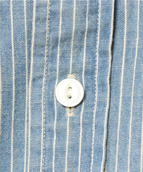 RRL（ダブル アール エル）の「レールマン スリム シャンブレー シャツ（シャツ/ブラウス・メンズ・ブルー系その他・SMALL/LARGE/MEDIUM/X-SMALL/X-LARGE）」の2枚目の写真