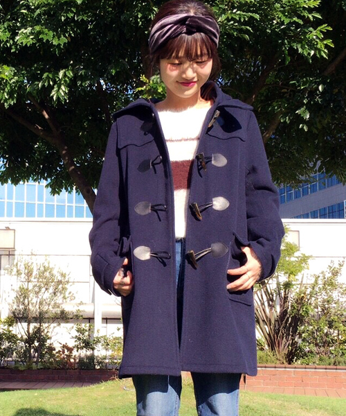 Archives アルシーヴ の カルゼ ミドル丈ダッフルコート ダッフルコート Wear