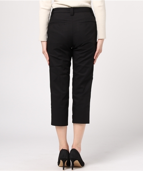 SOLIDO(ソリード)の「SOLIDO(ソリード)クロップドテーパードパンツ(その他パンツ・レディース・ブラック・2/1/3)」の4枚目の写真