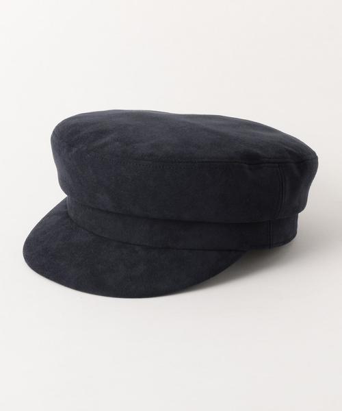 BEAUTY&YOUTH UNITED ARROWS（ビューティーアンドユースユナイテッドアローズ）の「【別注】＜RACAL＞マリンキャップ 2 ◆（キャップ・レディース・ベージュ/ネイビー/ブラック・FREE）」の3枚目の写真