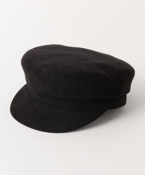 BEAUTY&YOUTH UNITED ARROWS（ビューティーアンドユースユナイテッドアローズ）の「【別注】＜RACAL＞マリンキャップ 2 ◆（キャップ・レディース・ベージュ/ネイビー/ブラック・FREE）」の2枚目の写真