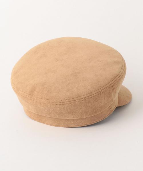 BEAUTY&YOUTH UNITED ARROWS（ビューティーアンドユースユナイテッドアローズ）の「【別注】＜RACAL＞マリンキャップ 2 ◆（キャップ・レディース・ベージュ/ネイビー/ブラック・FREE）」の5枚目の写真