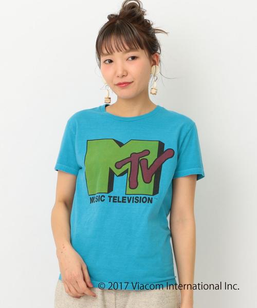 Another Edition（アナザーエディション）の「Good/s　アソートTEE ◆（Tシャツ/カットソー・レディース・ホワイト/ターコイズブルー/マスタード・フリー）」の2枚目の写真