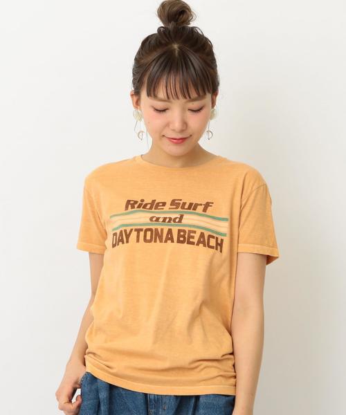 Another Edition（アナザーエディション）の「Good/s　アソートTEE ◆（Tシャツ/カットソー・レディース・ホワイト/ターコイズブルー/マスタード・フリー）」の17枚目の写真