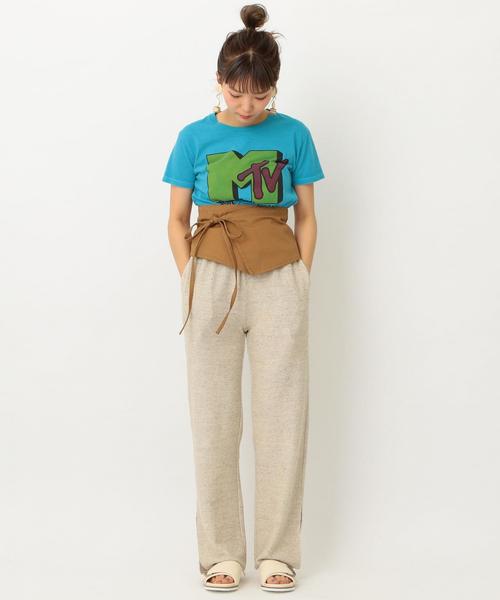 Another Edition（アナザーエディション）の「Good/s　アソートTEE ◆（Tシャツ/カットソー・レディース・ホワイト/ターコイズブルー/マスタード・フリー）」の12枚目の写真