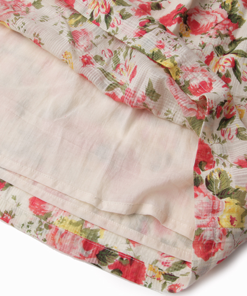 coen(コーエン)の「フラワーショートスリーブワンピース(ワンピース・レディース・Red/コバルトブルー・MEDIUM/LARGE)」の8枚目の写真