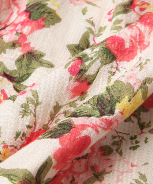 coen(コーエン)の「フラワーショートスリーブワンピース(ワンピース・レディース・Red/コバルトブルー・MEDIUM/LARGE)」の9枚目の写真