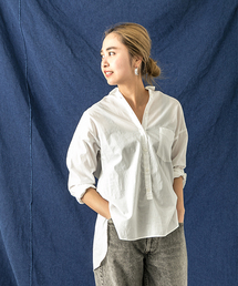 WORK NOT WORK URBAN RESEARCH | WORK NOT WORK　ポプリンビッグシルエットシャツブラウス(シャツ/ブラウス)