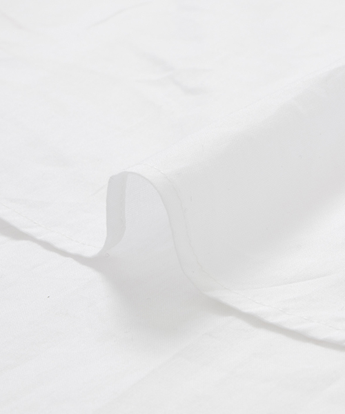 WORK NOT WORK URBAN RESEARCH（ワークノットワークアーバンリサーチ）の「WORK NOT WORK　ポプリンビッグシルエットシャツブラウス（シャツ/ブラウス・レディース・サックスブルー/ホワイト・FREE）」の11枚目の写真