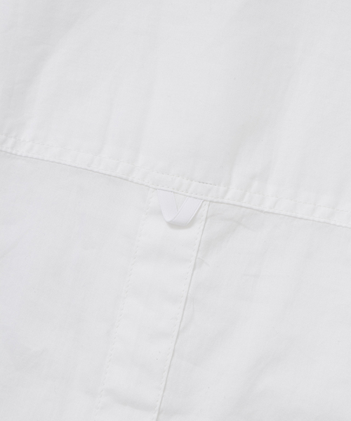 WORK NOT WORK URBAN RESEARCH（ワークノットワークアーバンリサーチ）の「WORK NOT WORK　ポプリンビッグシルエットシャツブラウス（シャツ/ブラウス・レディース・サックスブルー/ホワイト・FREE）」の13枚目の写真