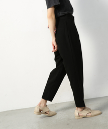 タックハイウエストデニムパンツ