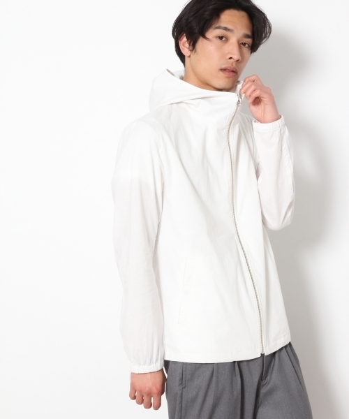 RAGEBLUE（レイジブルー）の「綿麻ストレッチシャツパーカ/751494（シャツ/ブラウス・メンズ・ネイビー/グリーン/ホワイト・LARGE/SMALL/MEDIUM）」の4枚目の写真