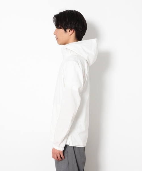 RAGEBLUE（レイジブルー）の「綿麻ストレッチシャツパーカ/751494（シャツ/ブラウス・メンズ・ネイビー/グリーン/ホワイト・LARGE/SMALL/MEDIUM）」の5枚目の写真