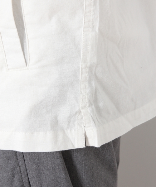 RAGEBLUE（レイジブルー）の「綿麻ストレッチシャツパーカ/751494（シャツ/ブラウス・メンズ・ネイビー/グリーン/ホワイト・LARGE/SMALL/MEDIUM）」の11枚目の写真