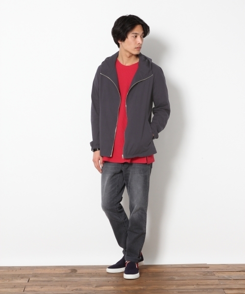 RAGEBLUE（レイジブルー）の「綿麻ストレッチシャツパーカ/751494（シャツ/ブラウス・メンズ・ネイビー/グリーン/ホワイト・LARGE/SMALL/MEDIUM）」の15枚目の写真