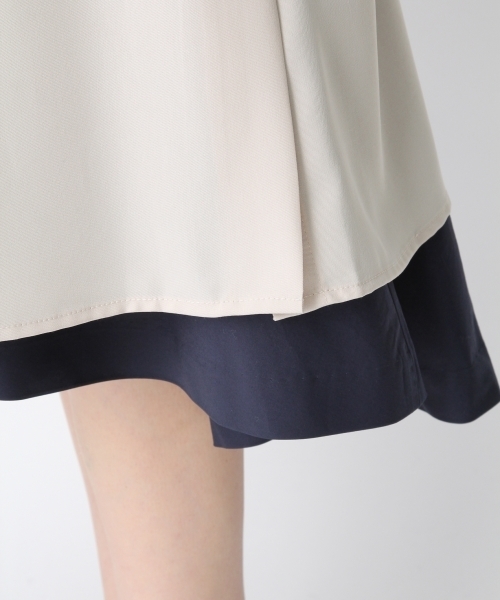 Andemiu(アンデミュウ)の「サイドスリットロングガウン749711(その他アウター・レディース・カーキ/ピンク・SMALL/MEDIUM)」の12枚目の写真