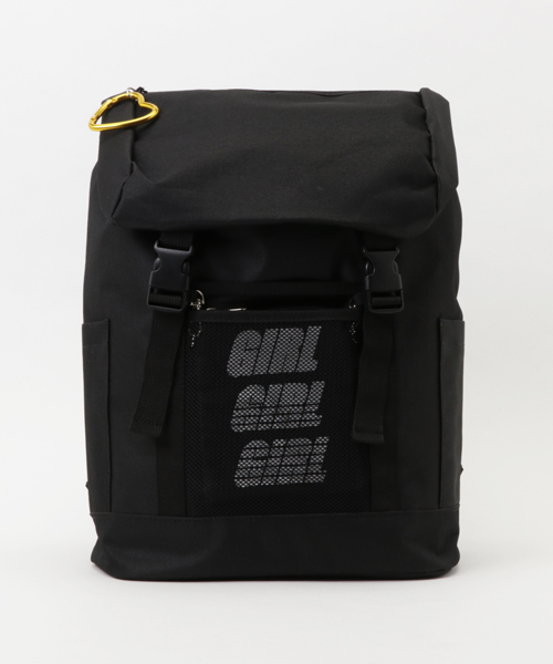 WEGO（ウィゴー）の「WEGO/ポーチ付きハートチャームリュック（バックパック/リュック・レディース・その他2/その他1/ホワイト/ブラック・FREE）」の20枚目の写真