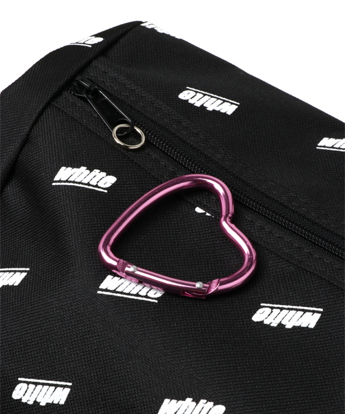 WEGO（ウィゴー）の「WEGO/ポーチ付きハートチャームリュック（バックパック/リュック・レディース・その他2/その他1/ホワイト/ブラック・FREE）」の13枚目の写真