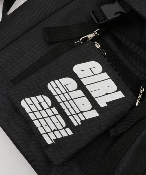 WEGO（ウィゴー）の「WEGO/ポーチ付きハートチャームリュック（バックパック/リュック・レディース・その他2/その他1/ホワイト/ブラック・FREE）」の17枚目の写真