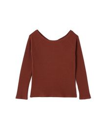 FREE'S MART | テレコボートネック長袖プルオーバーイピッチ(Tシャツ/カットソー)